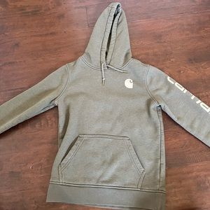 Xs green Carhartt hoodie